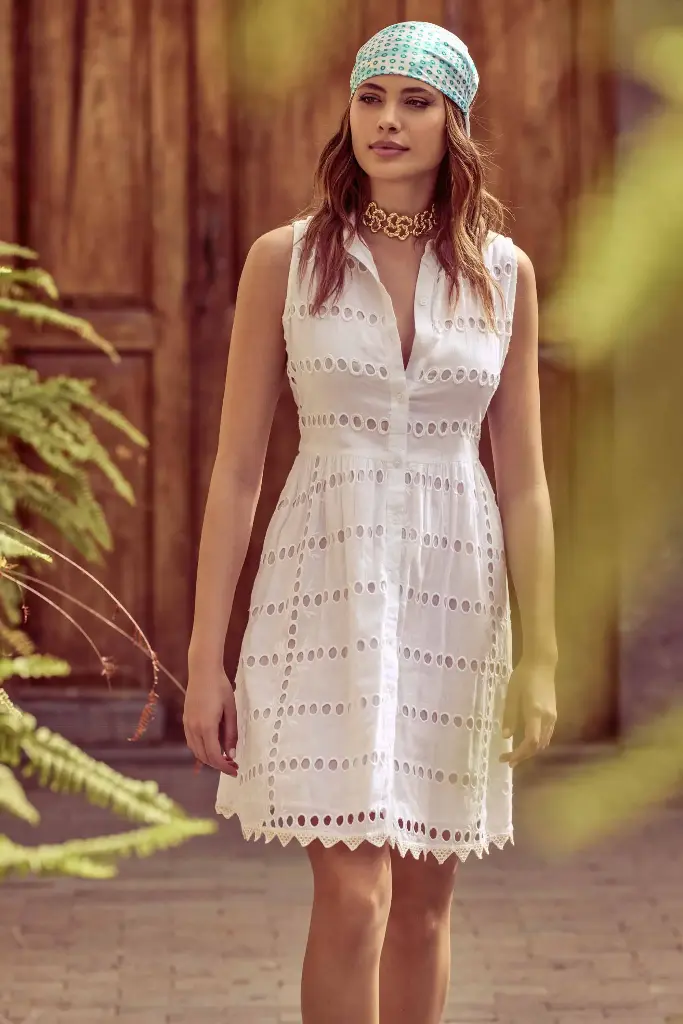 Iconique  - Abito corto smanicato