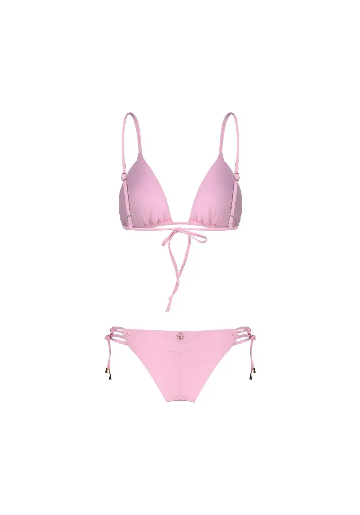 BIKINI TRIANGOLO SLIP BRASILE PAILLETTES E PIZZO