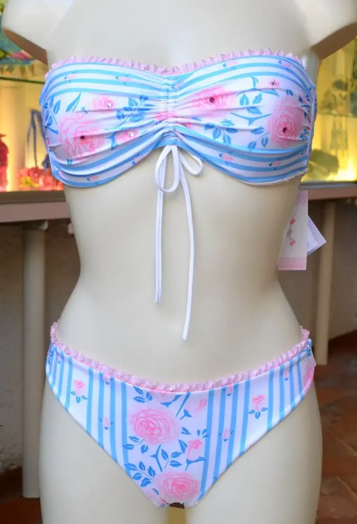 I COSTUMI DEL FORTE COLLEZIONE ROSAROSAE BIKINI (S)