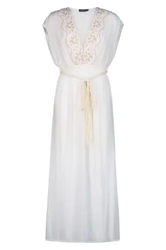  miss bikini - Abito Lungo con Scollo a V in Pizzo